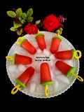 Rose Shikanji Ice Candy Popsicles