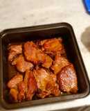 Carne de Cerdo en Salsa Naranja Agridulce