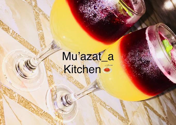 Step-by-Step Guide to Make Quick Pineapple nd Hibiscus mocktail