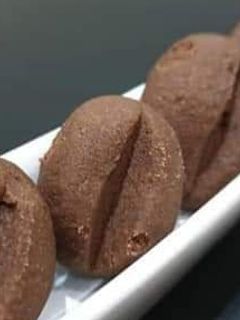 صورة لوصفة بسكويت حبات القهوة ☕