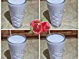 عصير الرمان.💙 💙Pomegranate juice