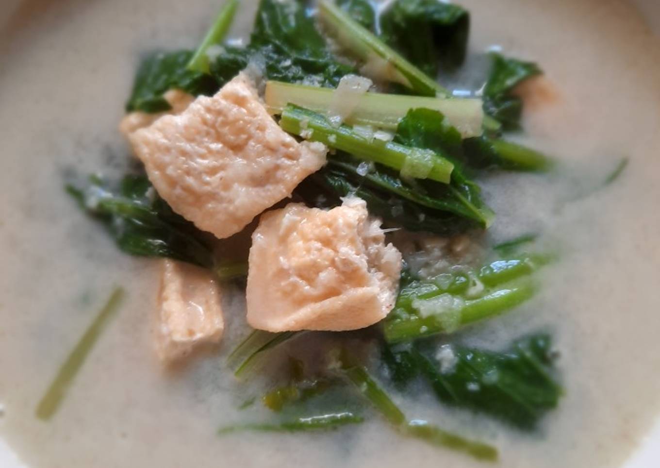 Sayur Santan Caisim dan Tahu