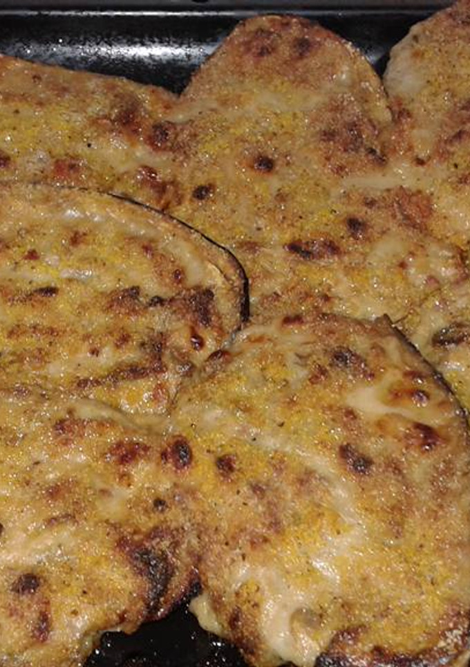 Una foto de Berenjenas rellenas con bechamel