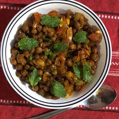 #Black Chana Sabzi A picture of #Black Chana Sabzi.