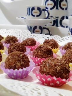 Una foto de Kirschetas (trufas/bombones)
