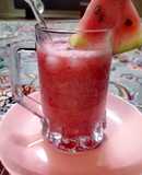 اسموتی هندوانه و توت‌فرنگی🍓