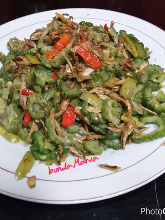 Resep Tumis pare teri pedas Anti Gagal