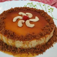 A picture of Caramel pudding.
