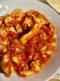 Pollo con tomate exprés