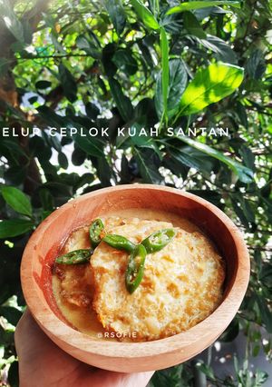 Foto resep Telur Ceplok Kuah Santan
