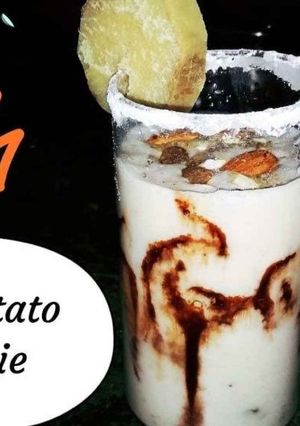 A picture of Sweet potato smoothie.