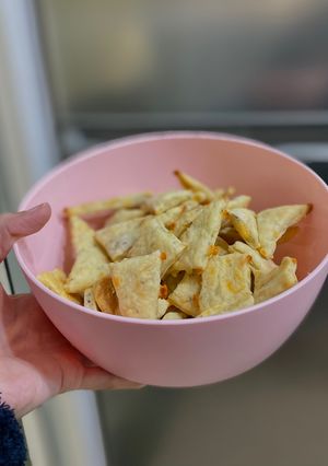 Una foto de Bizcochitos de queso y orégano