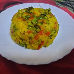 A picture of Vegetable upma.
