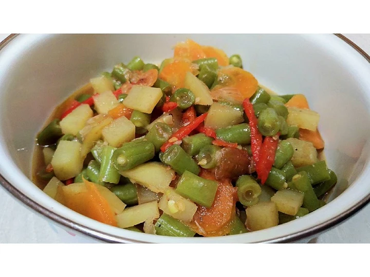 Langkah Gampang Membuat Resep Tumis Buncis Kentang Wortel yang Bisa Manjain Lidah Anti Ribet, Lezat