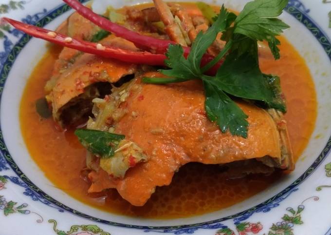 Resep Gulai Pedas Kepiting Presto Anti Gagal