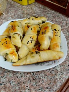 صورة لوصفة فطائر بالسبانخ