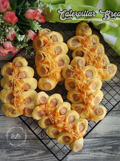 Foto resep Caterpillar Bread