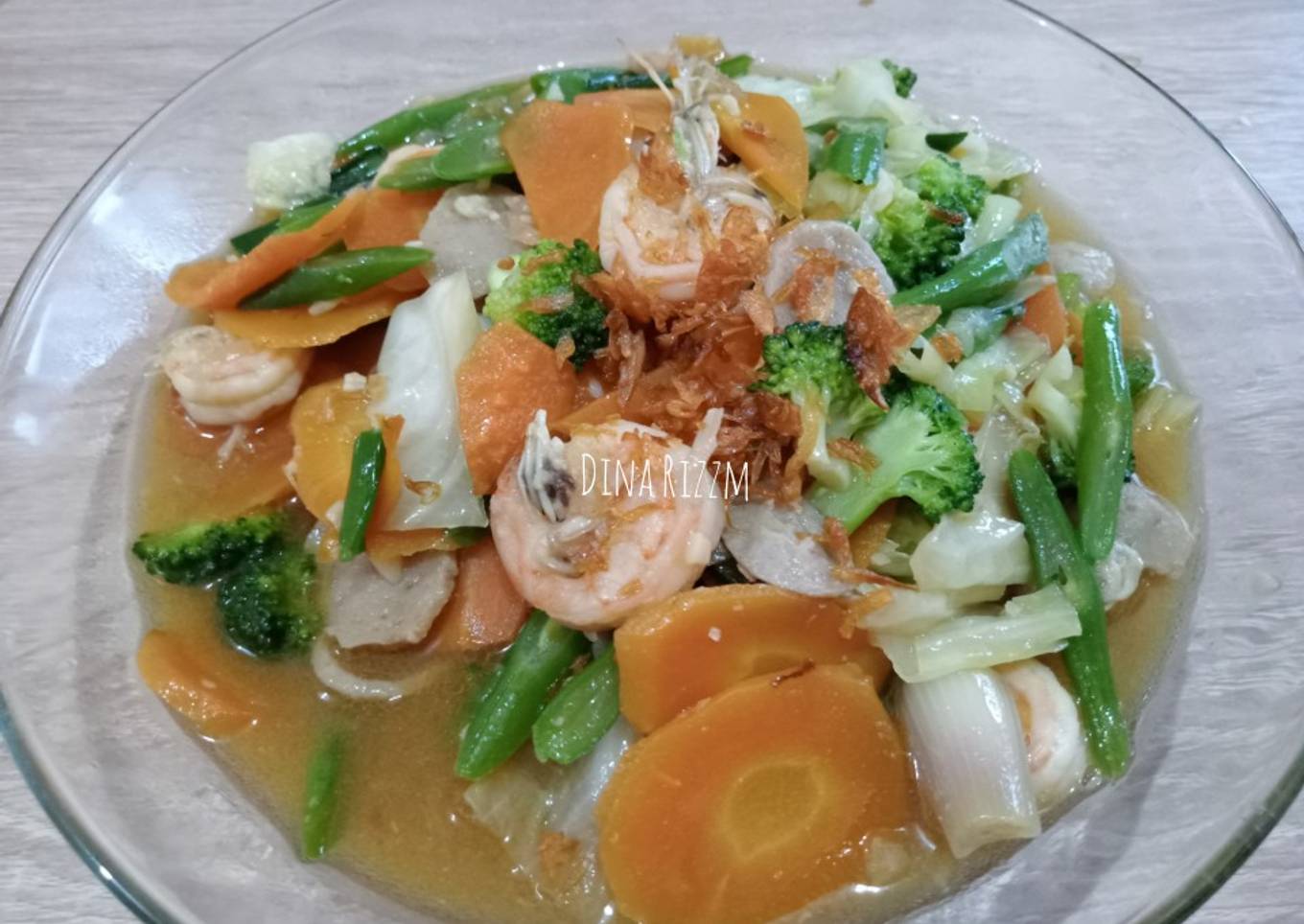Capcay Udang Spesial