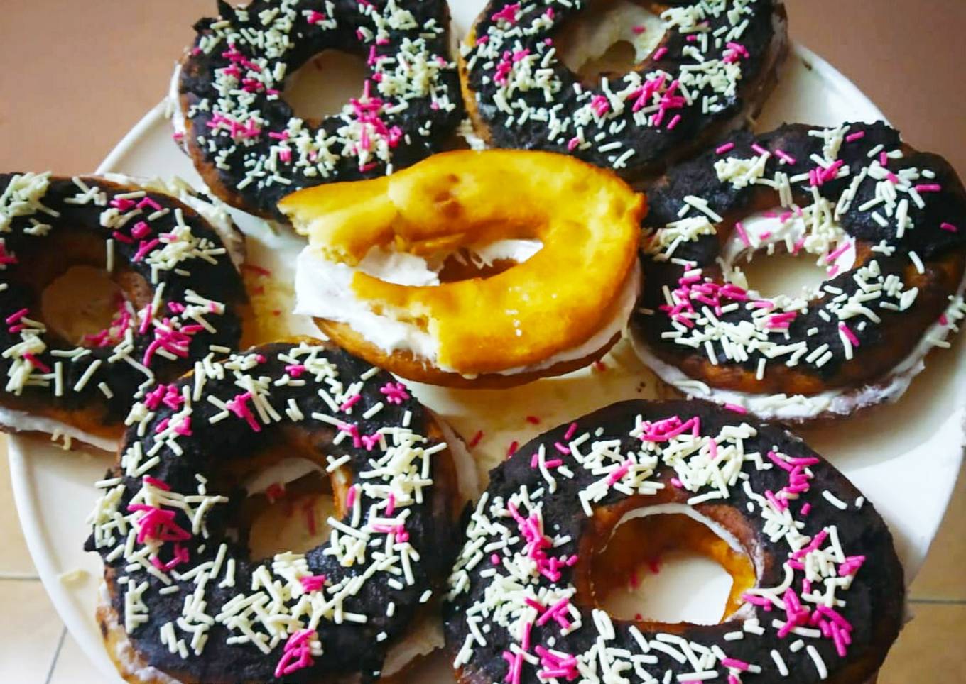 Chocolate donuts
