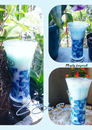Foto resep Es Blue Saphire