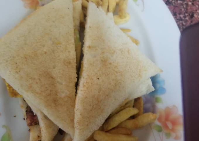 Chicken mayo sandwich Recipe