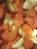 Salada de Tomate, Pepino e Melancia