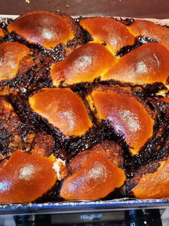 Fonott kakaós kalács recept fotója