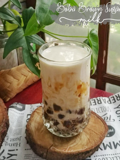 Foto resep 14. Boba Brown Sugar Milk (Xi Fu Tang)