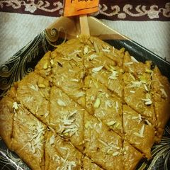A picture of Baisan ka Halwa.