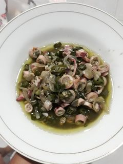 Foto resep Tumis Bombay-Cabe Ijo Cumi Asin
