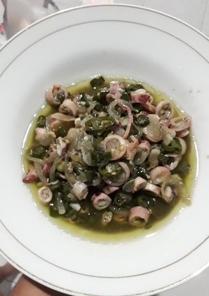 Foto resep Tumis Bombay-Cabe Ijo Cumi Asin