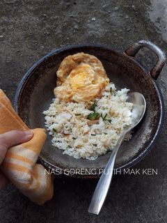 Foto resep Nasi goreng putih