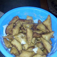 A picture of Lemonized mandazi.