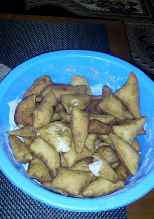 A picture of Lemonized mandazi.