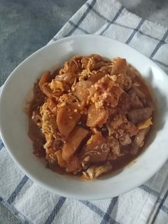 Foto resep Orak arik telur bakso