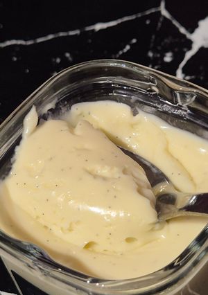 Une photo de Crèmes Desserts Vanille Type Mont Blanc ou la Laitière