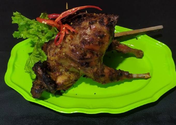 Resep Ayam Panggang Bumbu Rujak Anti Gagal