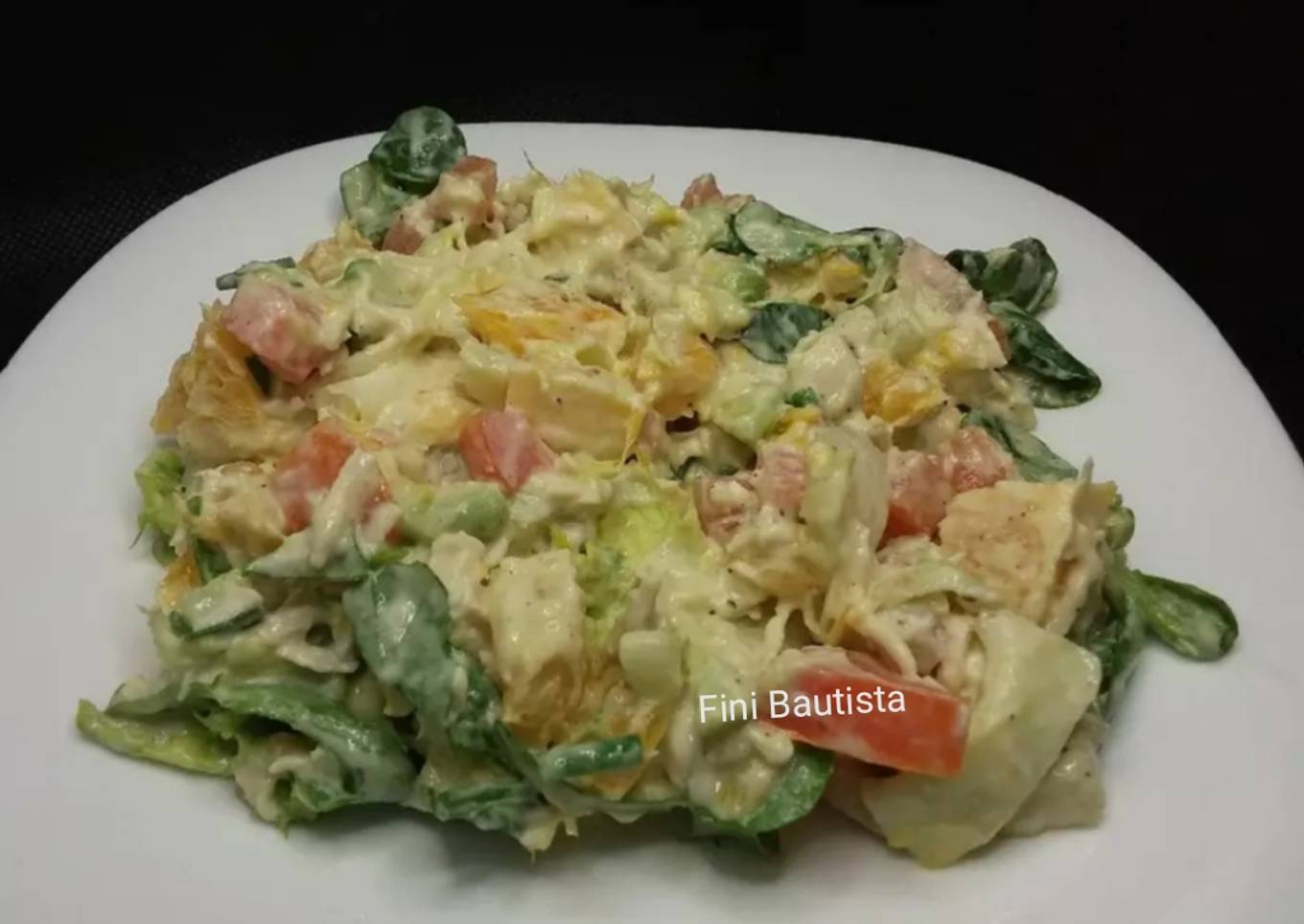 Ensalada con pollo