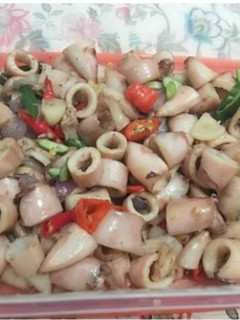 Foto resep Tumis Cumi Asin Pete