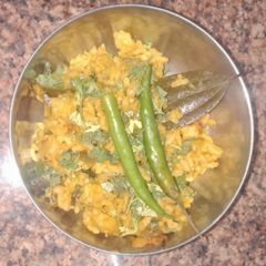 A picture of Butter dal khichdi.