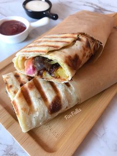 صورة لوصفة ساندوتشات شاورما اللحم 🌯