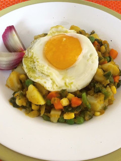 Una foto de Charquicán (versión vegetariana)