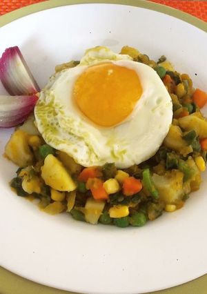Una foto de Charquicán (versión vegetariana)