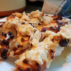 A picture of Creamy cheesy kabab.