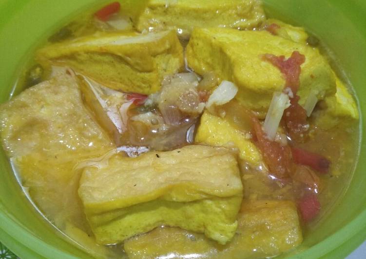 Sup Tahu Kuning