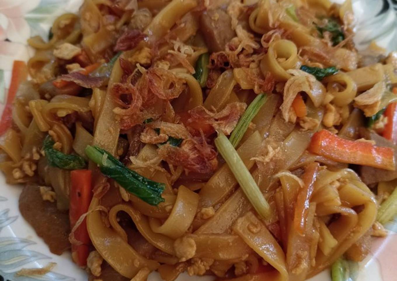 Kwetiau goreng simpel