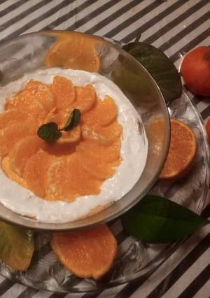 A picture of Orange souffle.