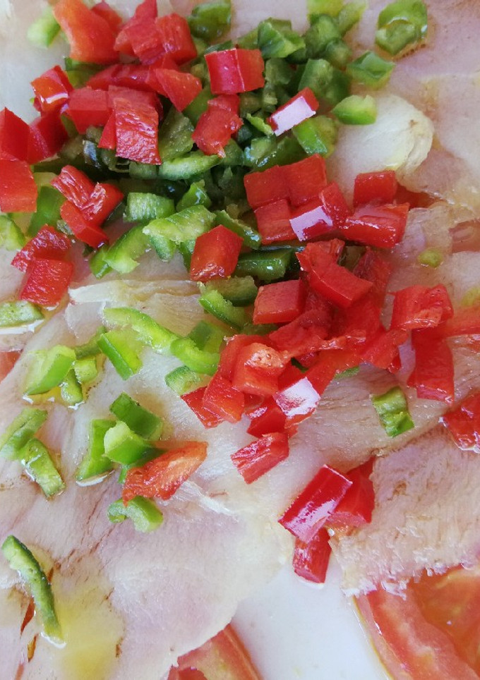 Una foto de Ensalada de bacalao ahumado