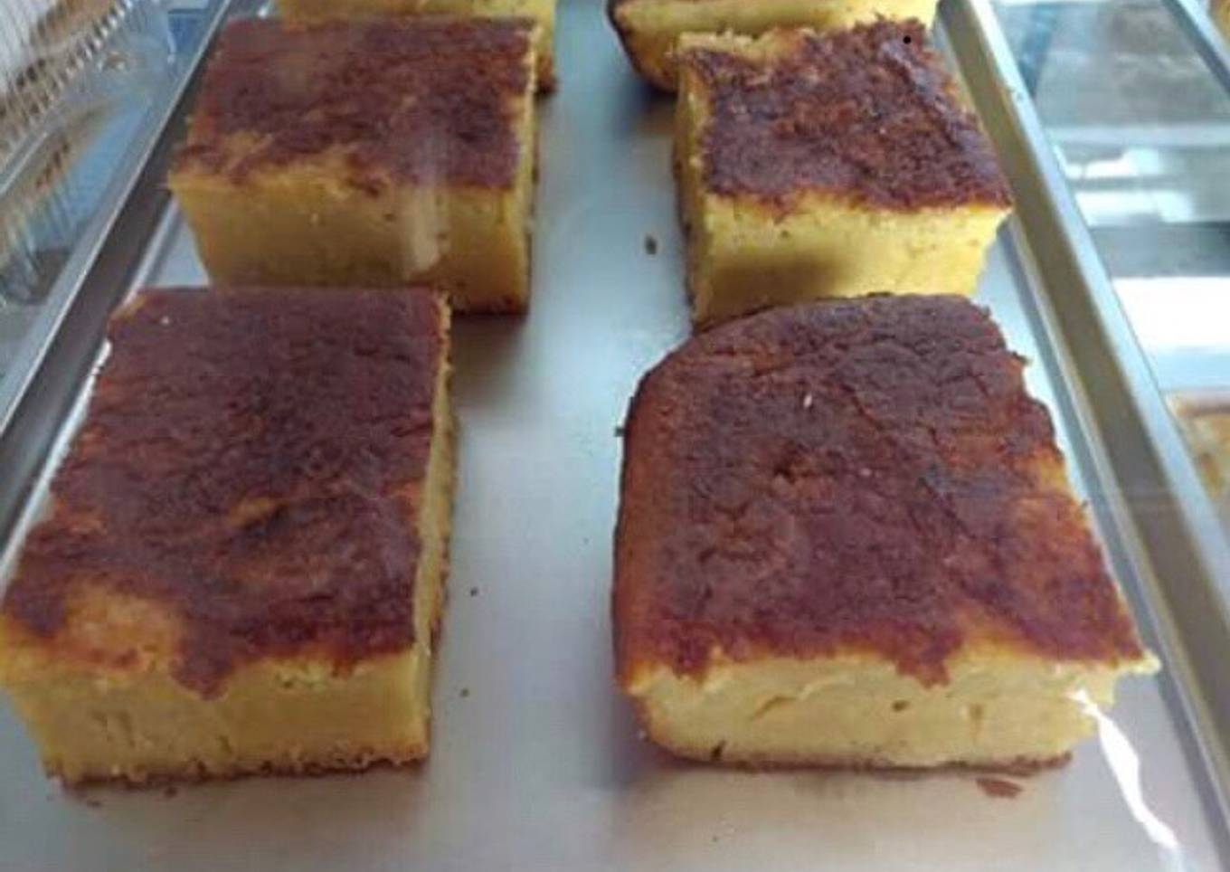 Tamal de maíz dulce y leche condensada (Pyrex 34 por 22 cm)