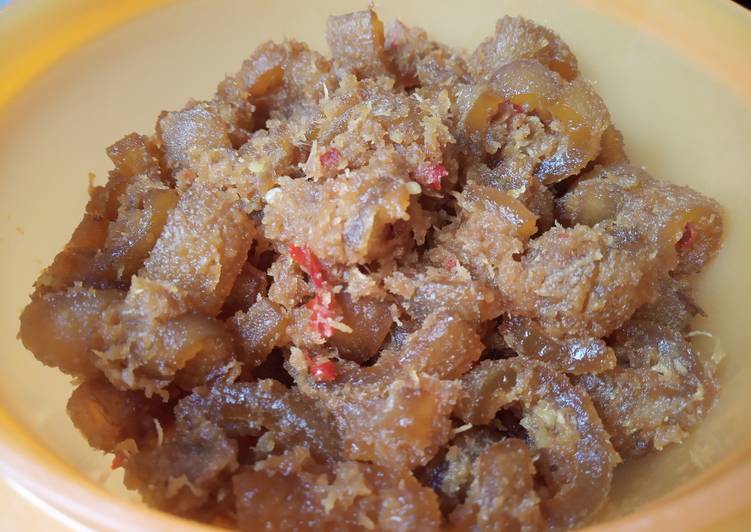 Resep Kikil Kelapa Parut | Resep Bumbu Kikil Kelapa Parut Yang Sempurna